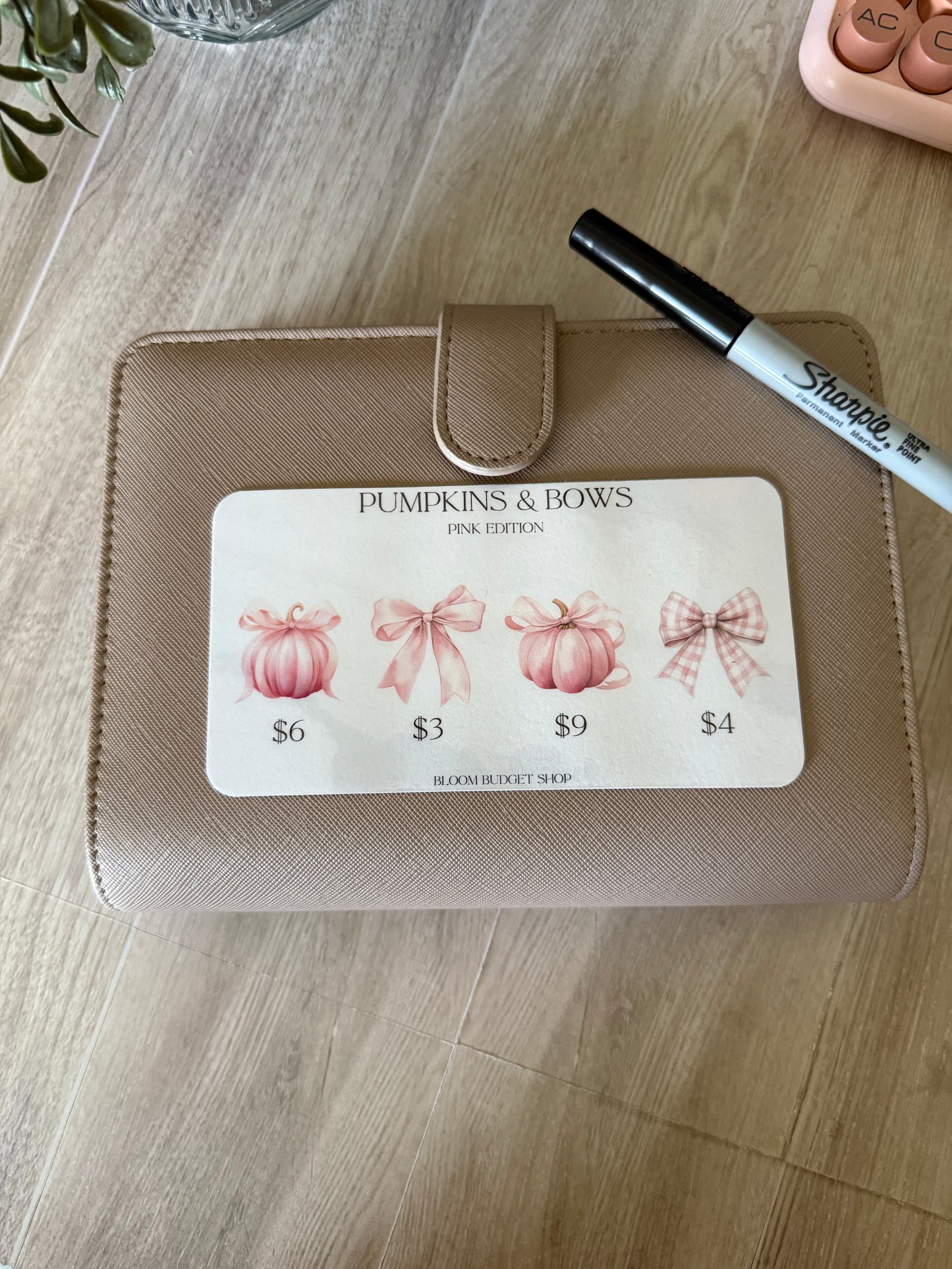 Pumpkins & Bows Pink Edition