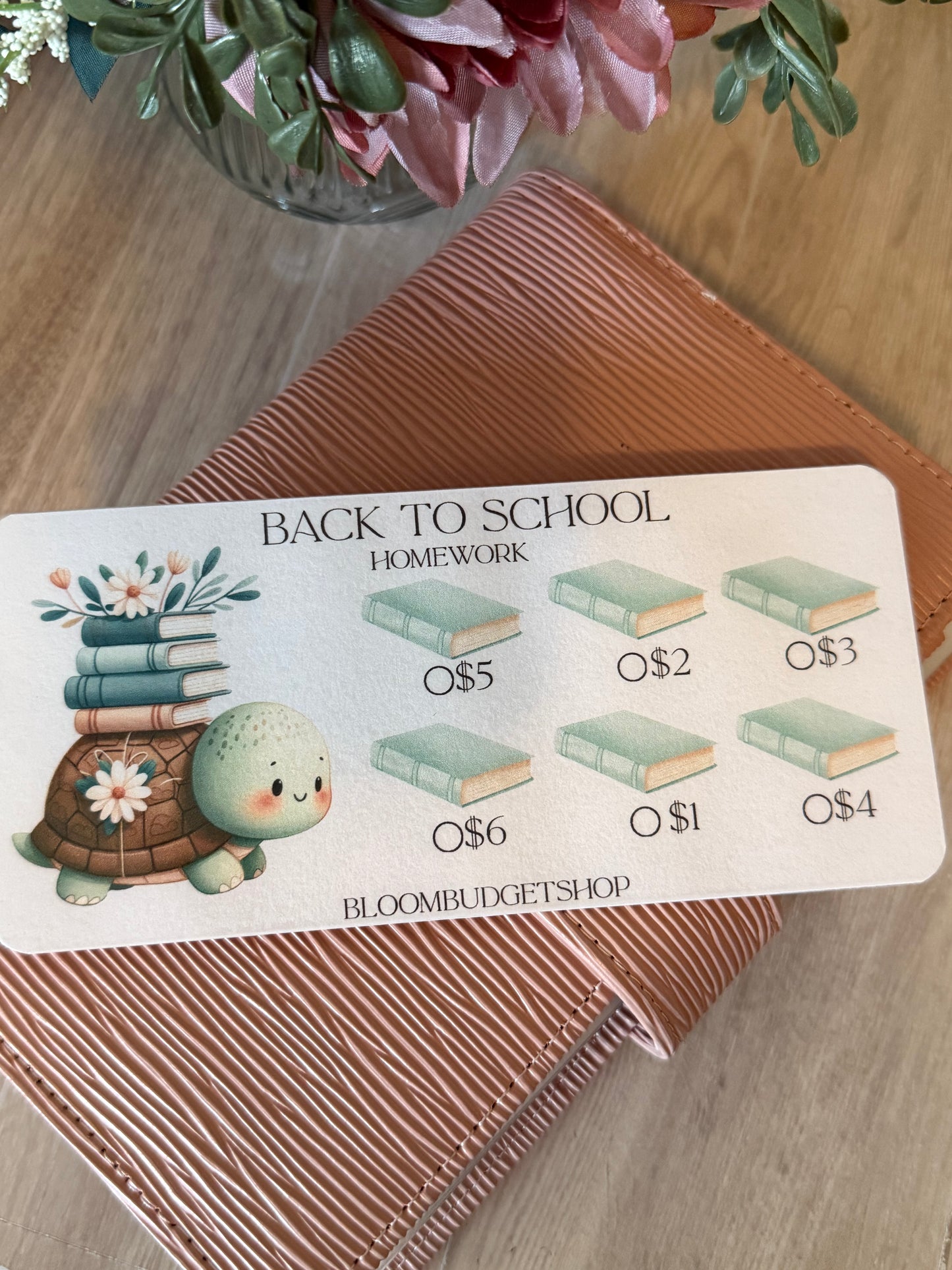 Back to School ~ Homework