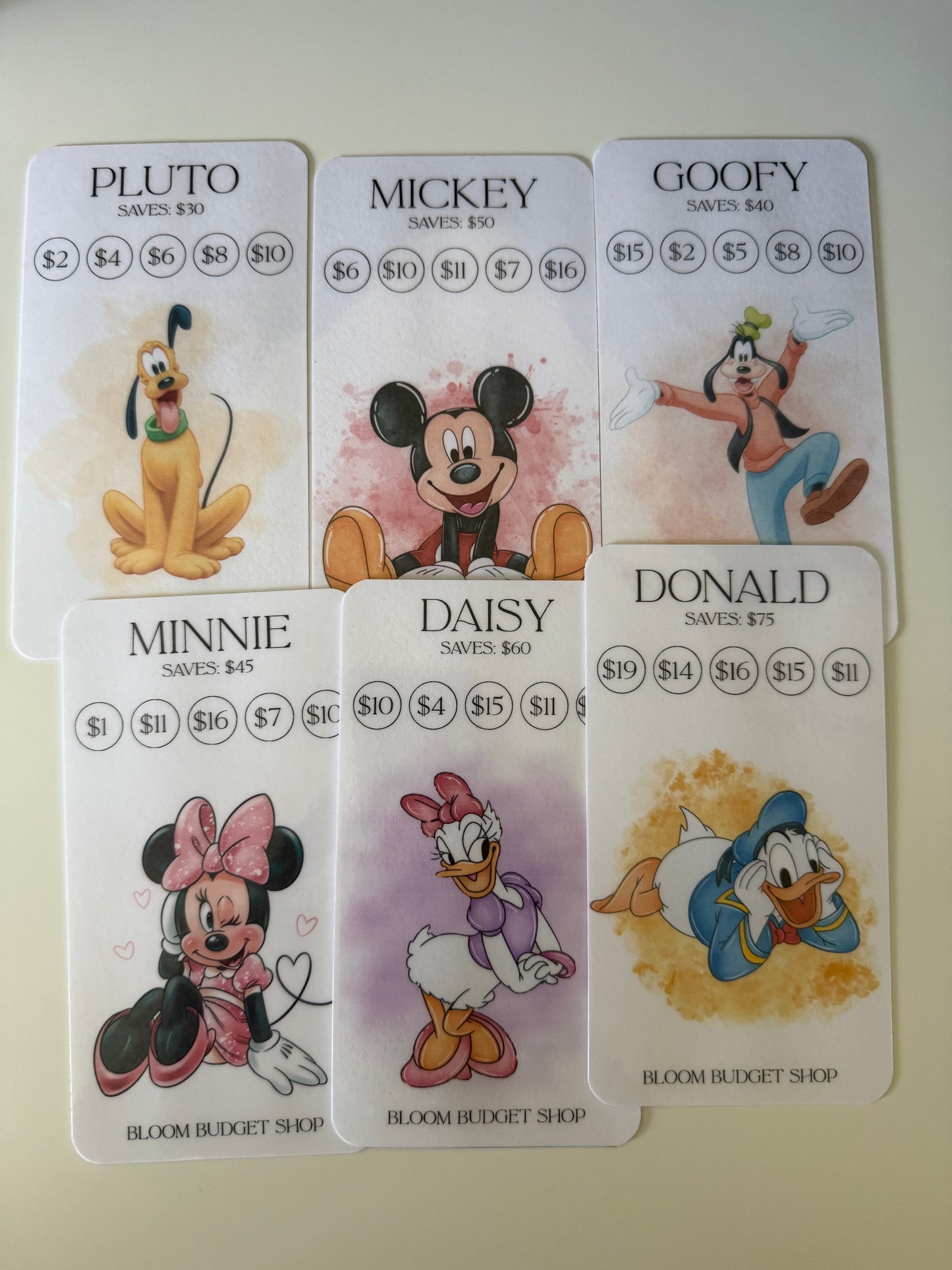 Mickey and Friends Savings Challenge