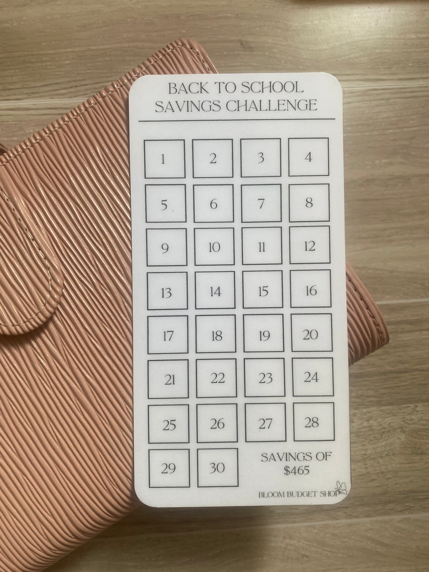 Back to School Savings Challenge * ONLY*