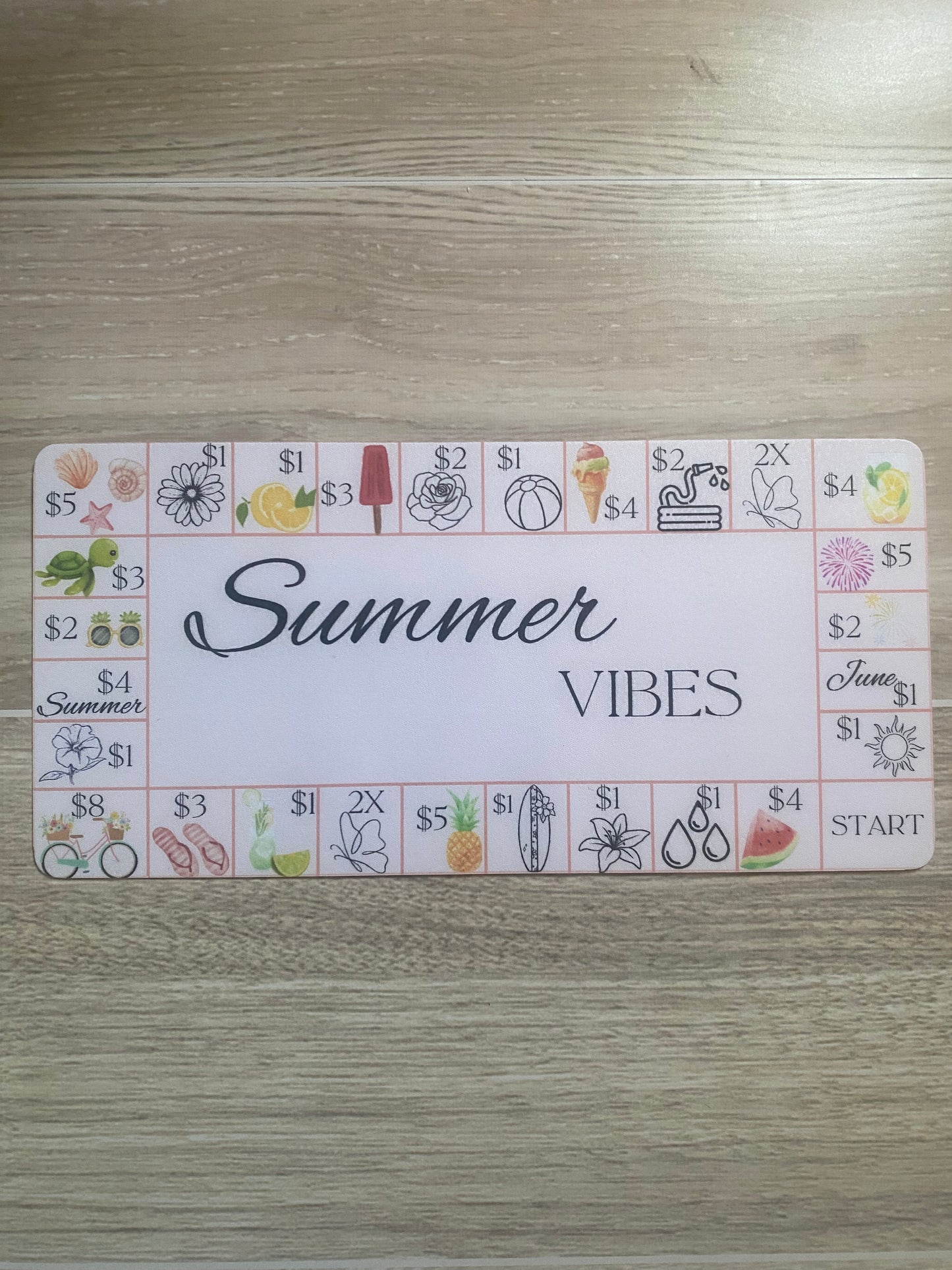 Summer Vibes Savings Challenge