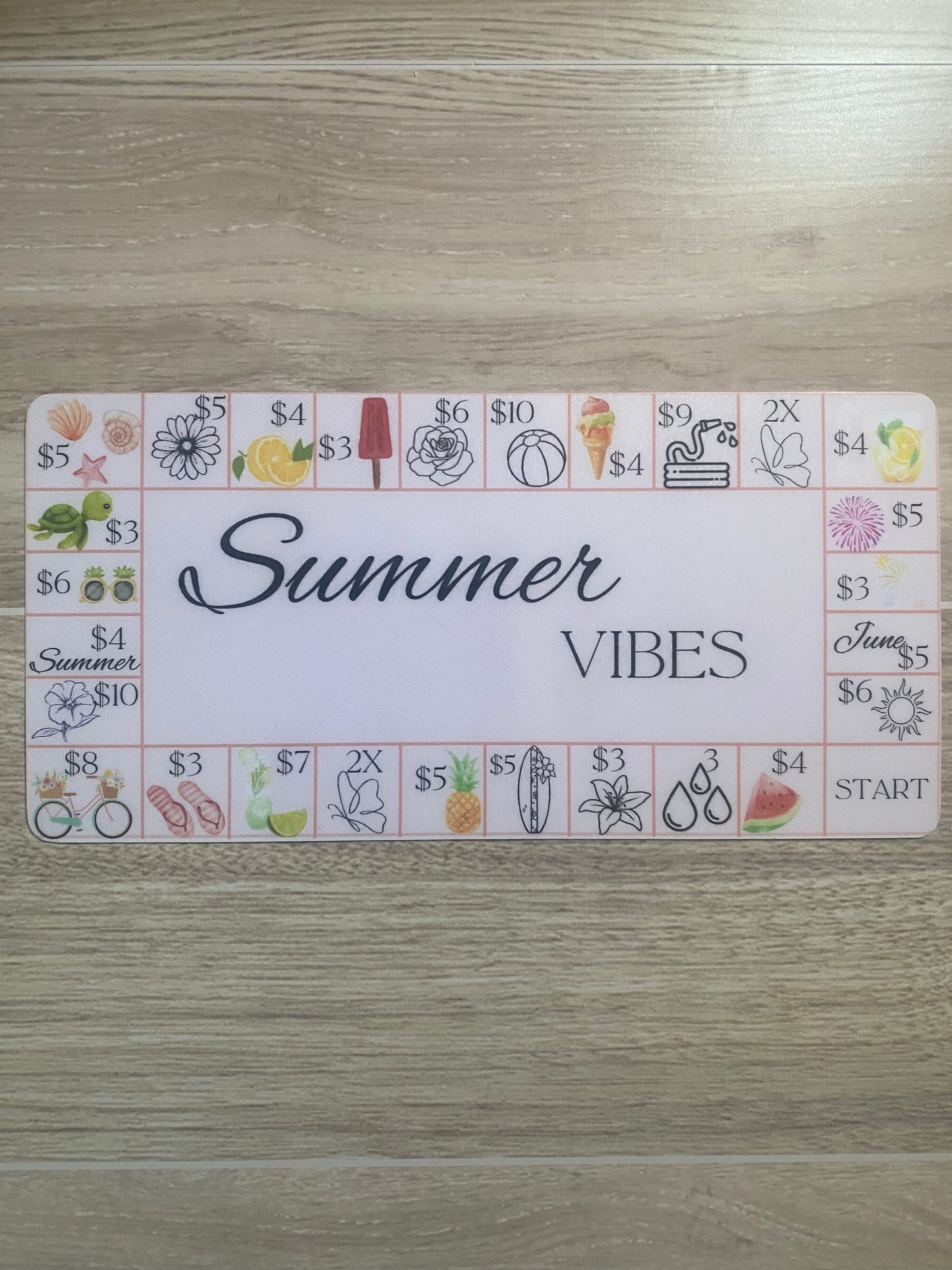 Summer Vibes Savings Challenge