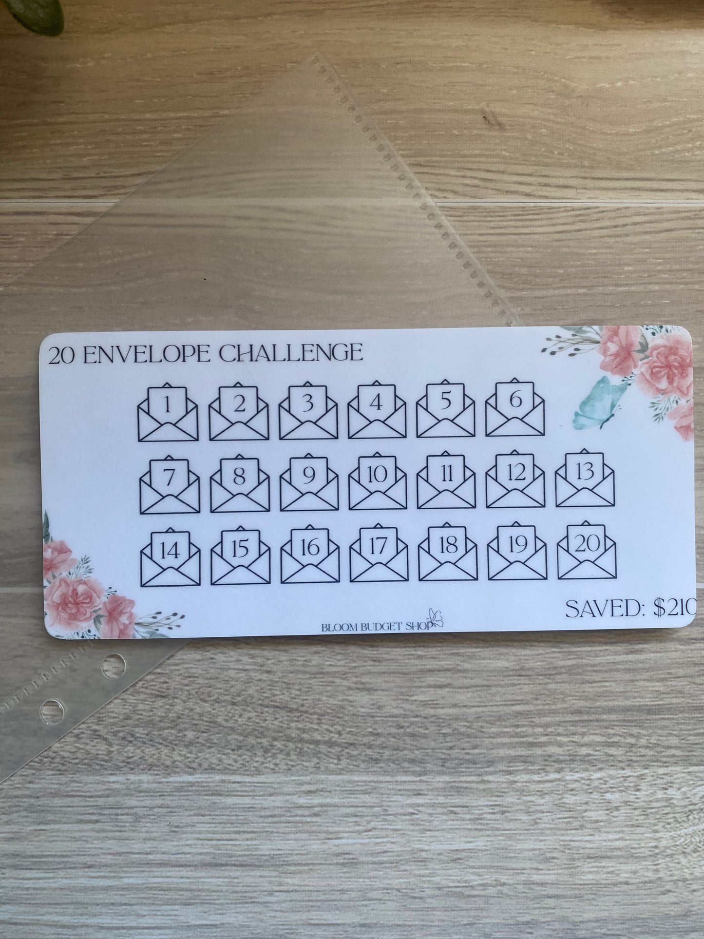 20 Envelope Savings Challenge