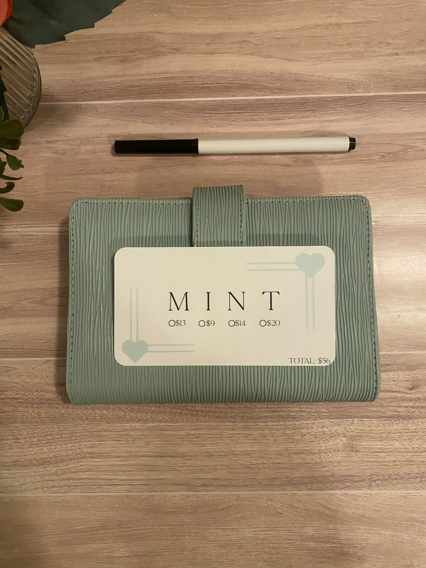 Color Saving Challenge - Mint