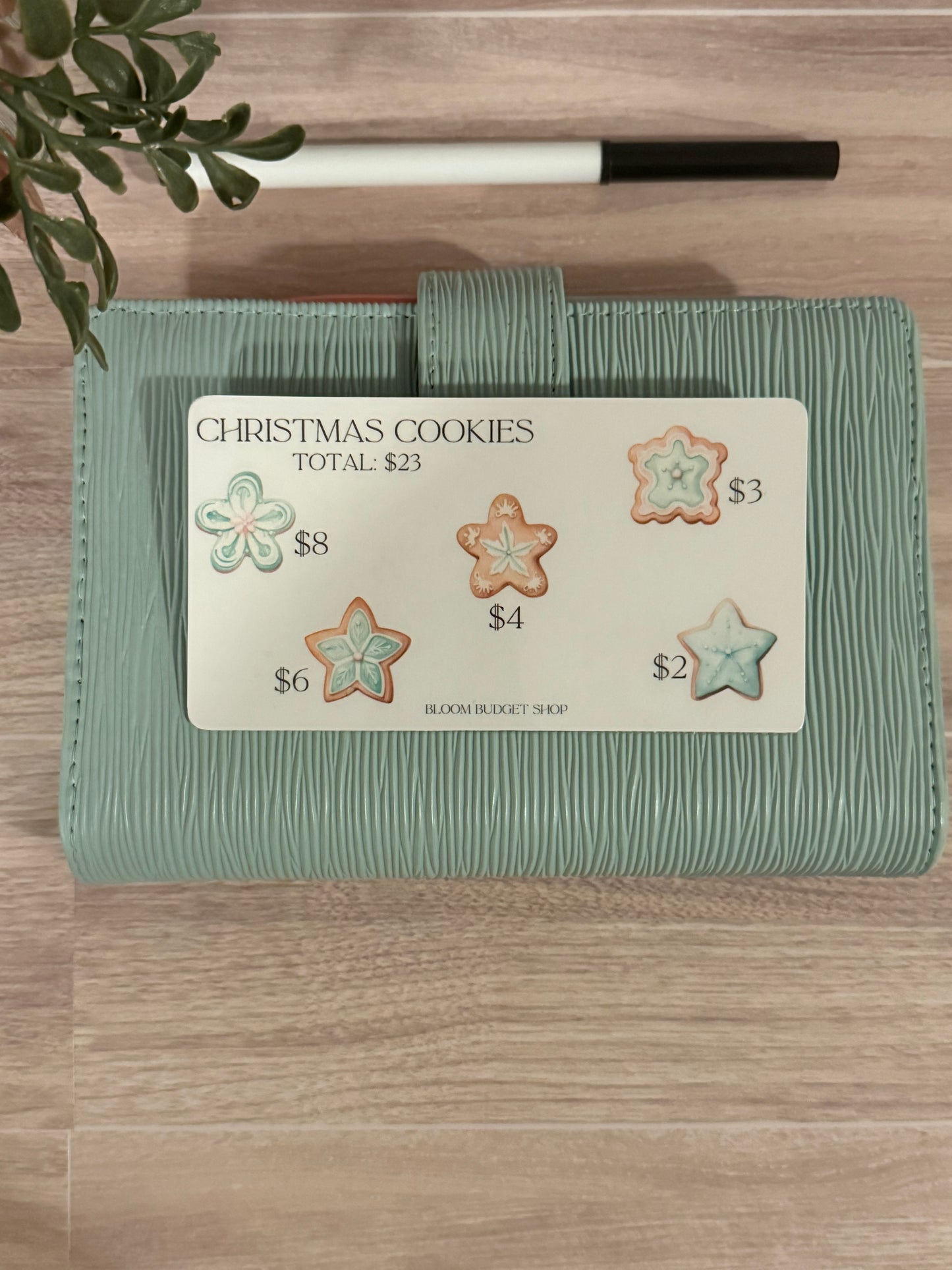 Christmas Cookies Savings Challenges