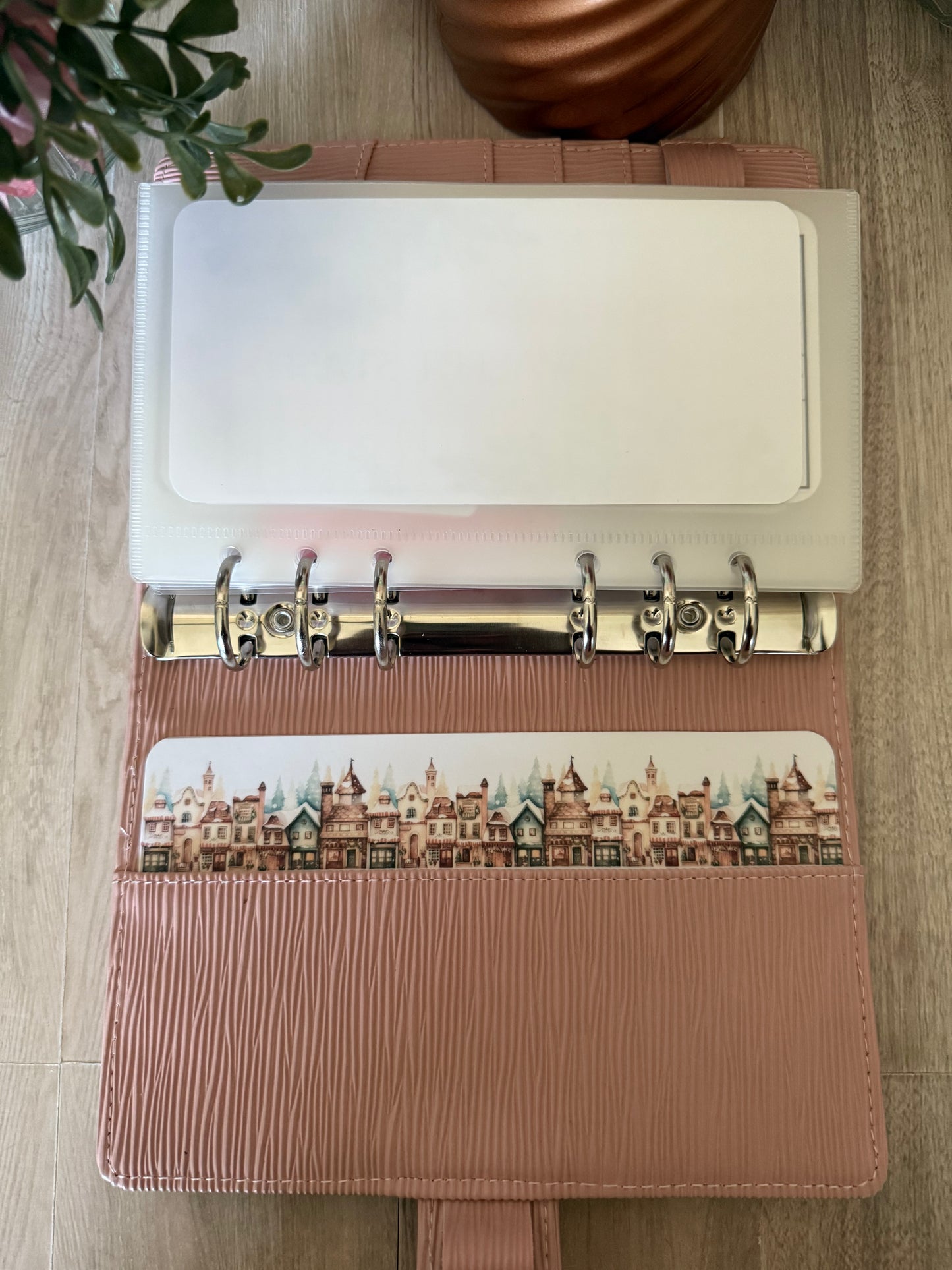 Santa's Village ~ A6 Binder Back Pocket