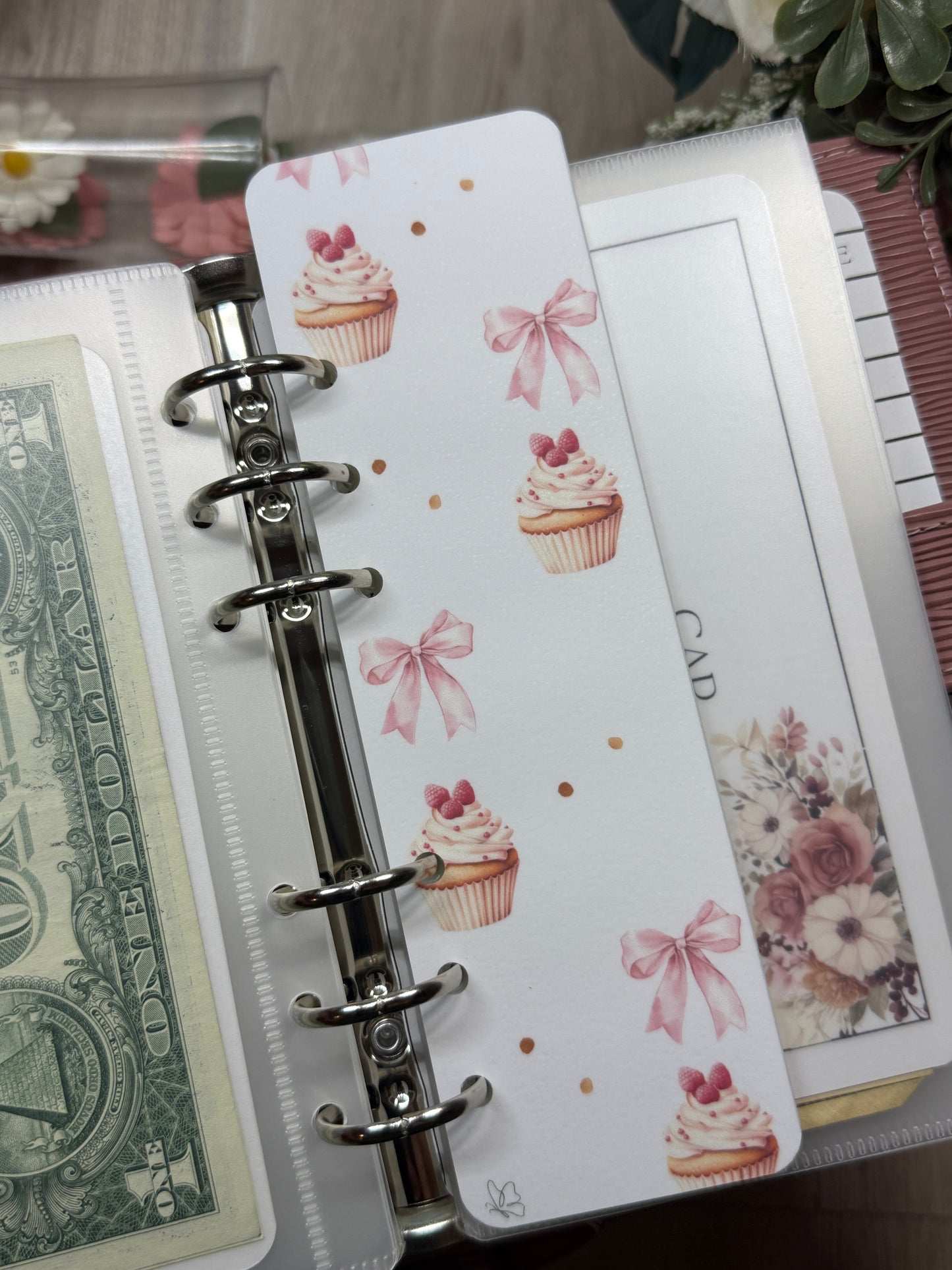 Coquette Cupcake Bookmark