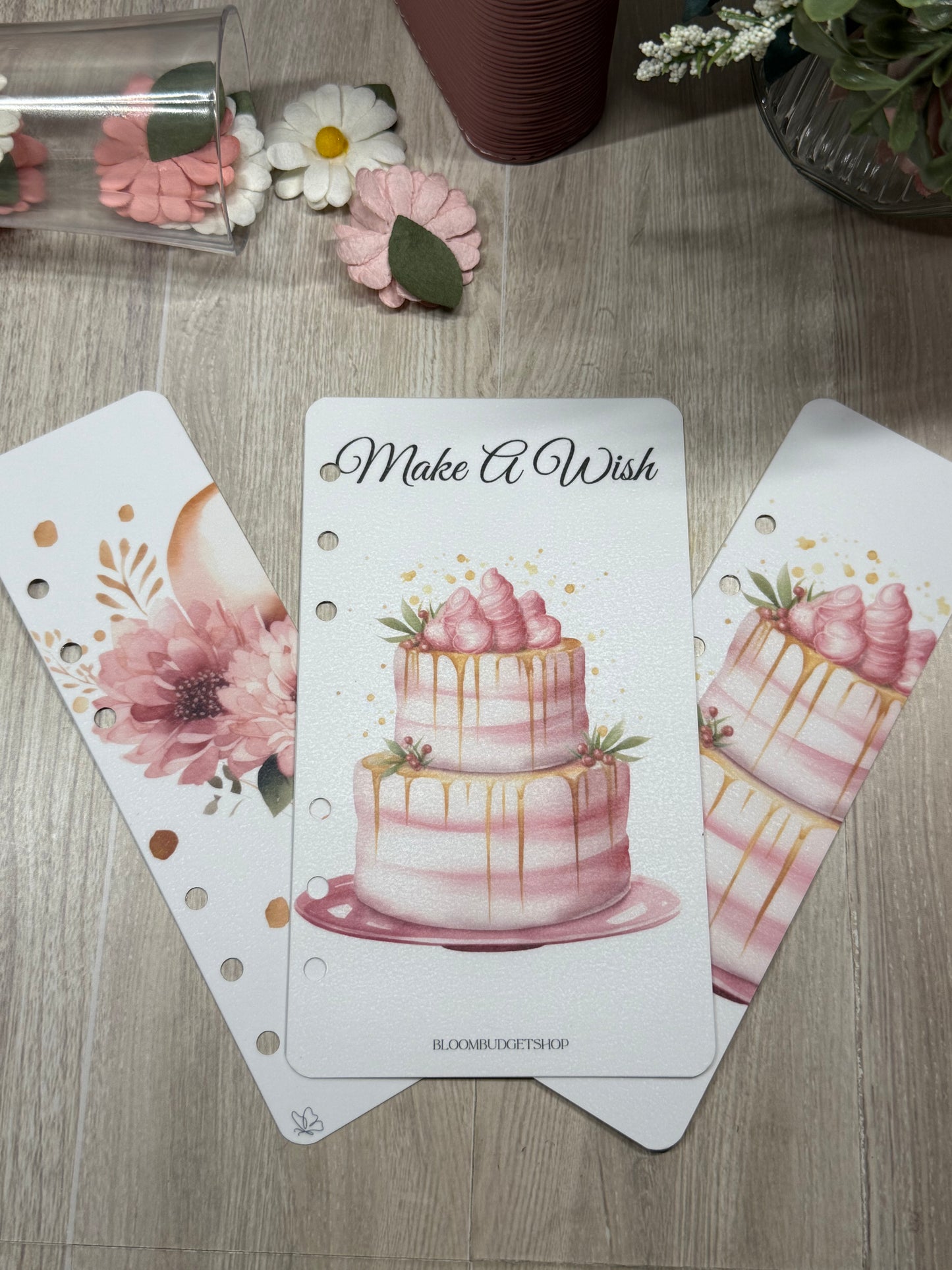 Make a Wish Dashboard and Bookmark Set