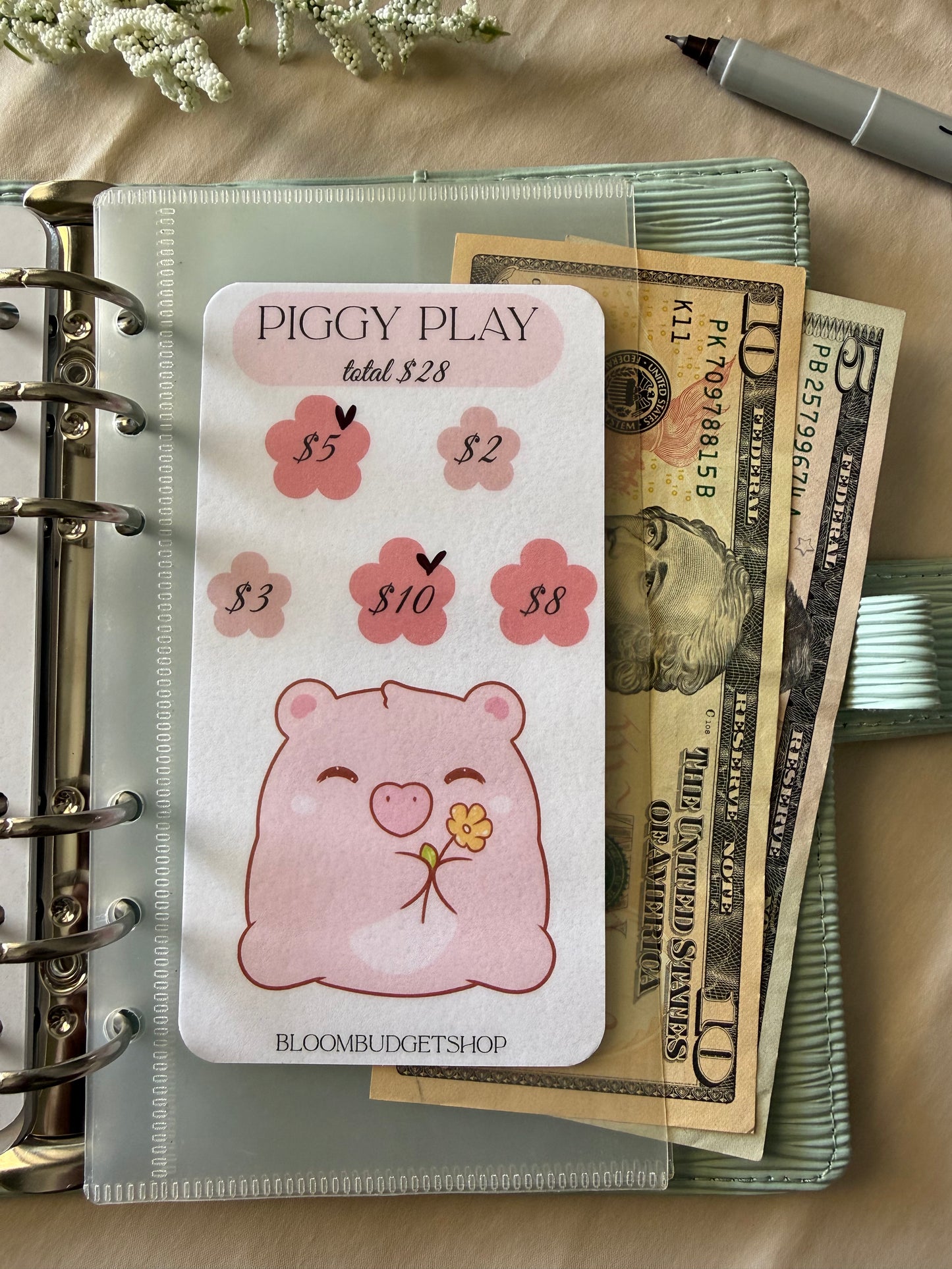 Piggy Play Savings Challenge