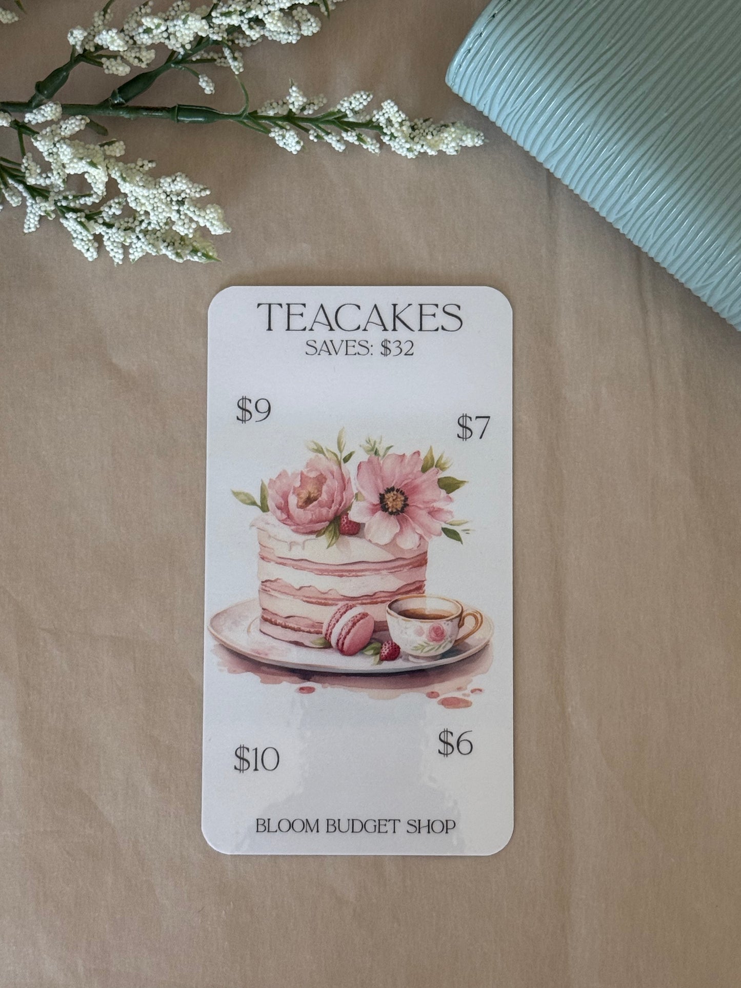 Teacakes Savings Challenge
