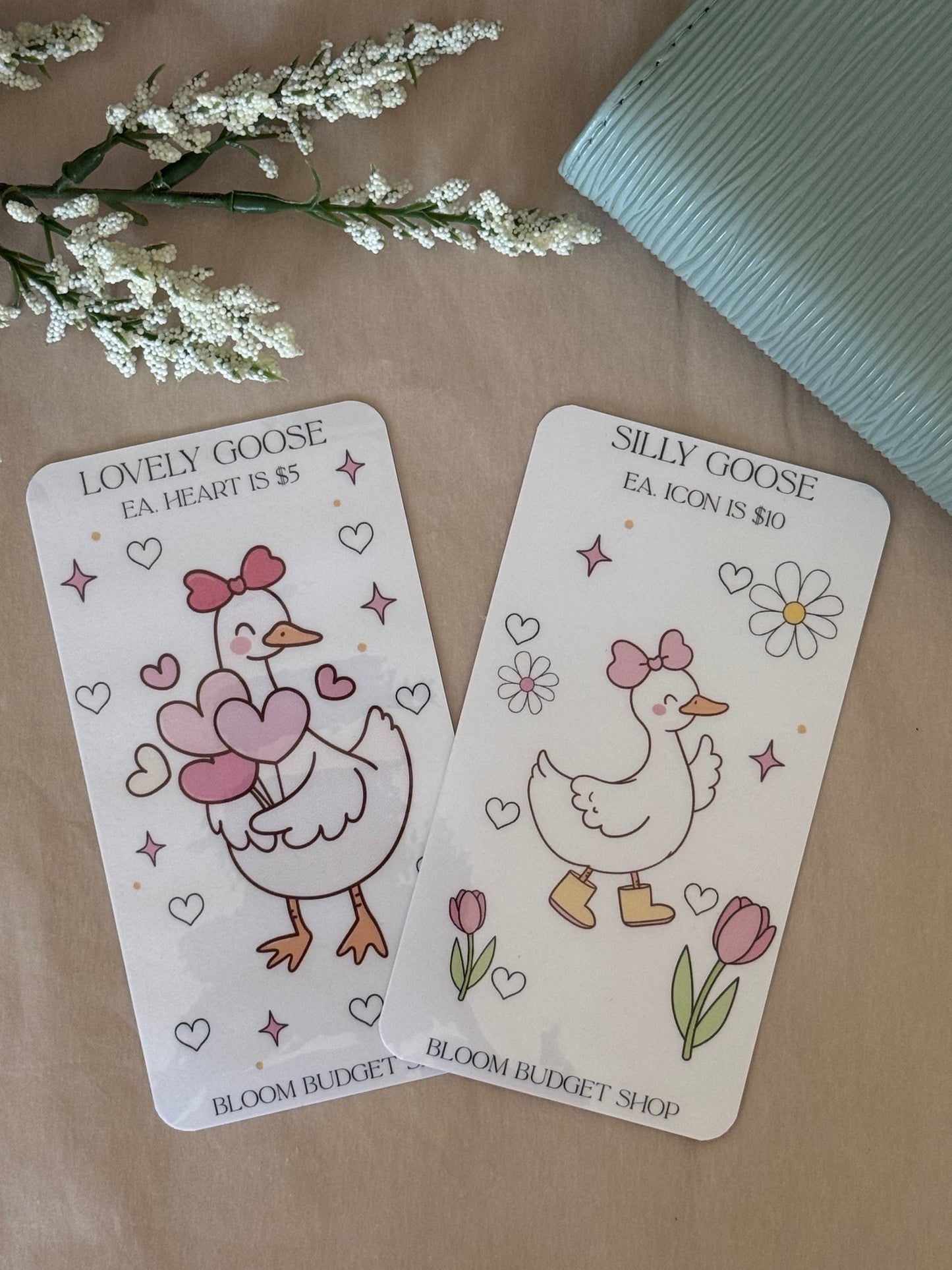 Silly/ Lovely Goose Savings Challenges