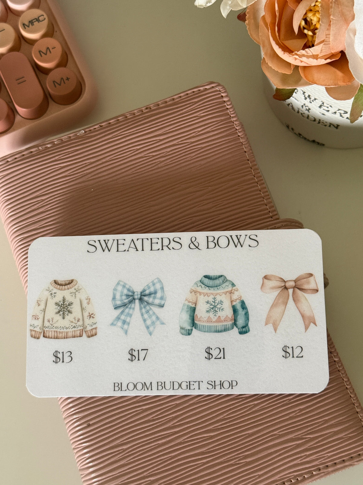Sweaters and Bows