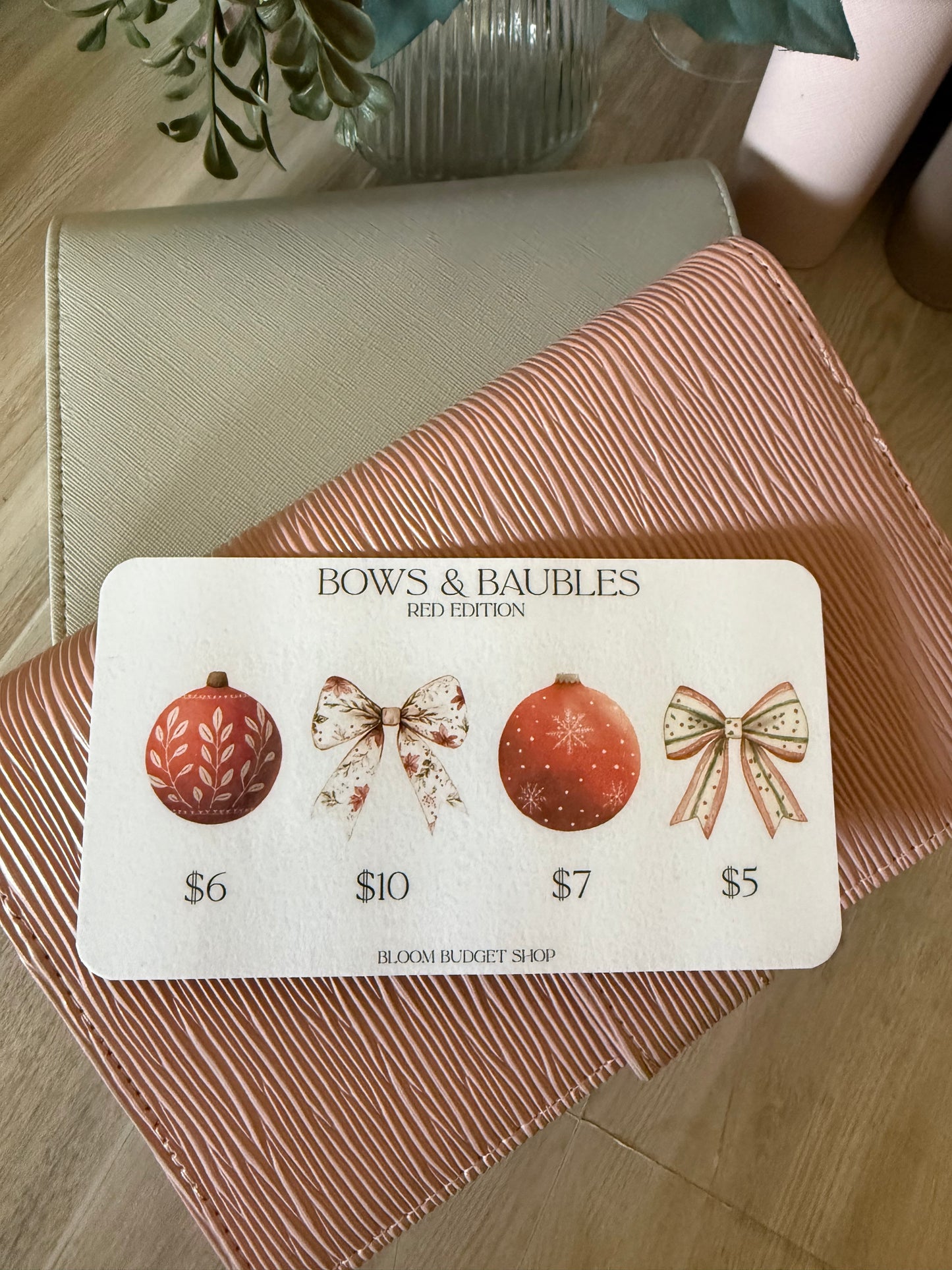 Bows & Baubles - Red Edition