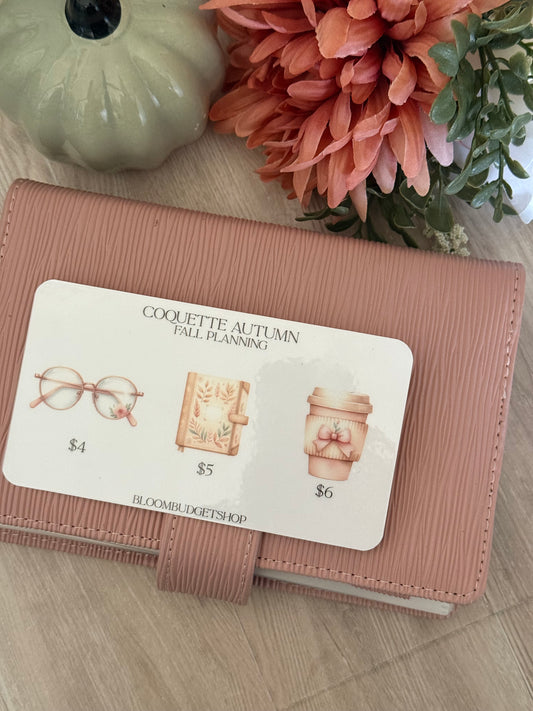 Coquette Autumn Fall Planning