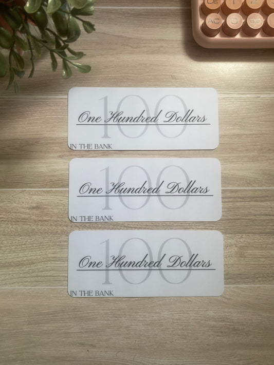 Placeholders - Set of 3