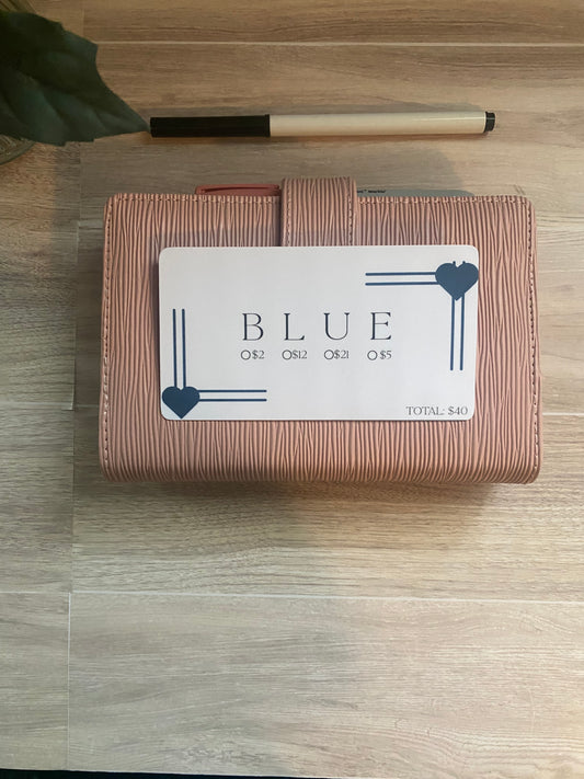 Color Saving Challenge - Blue