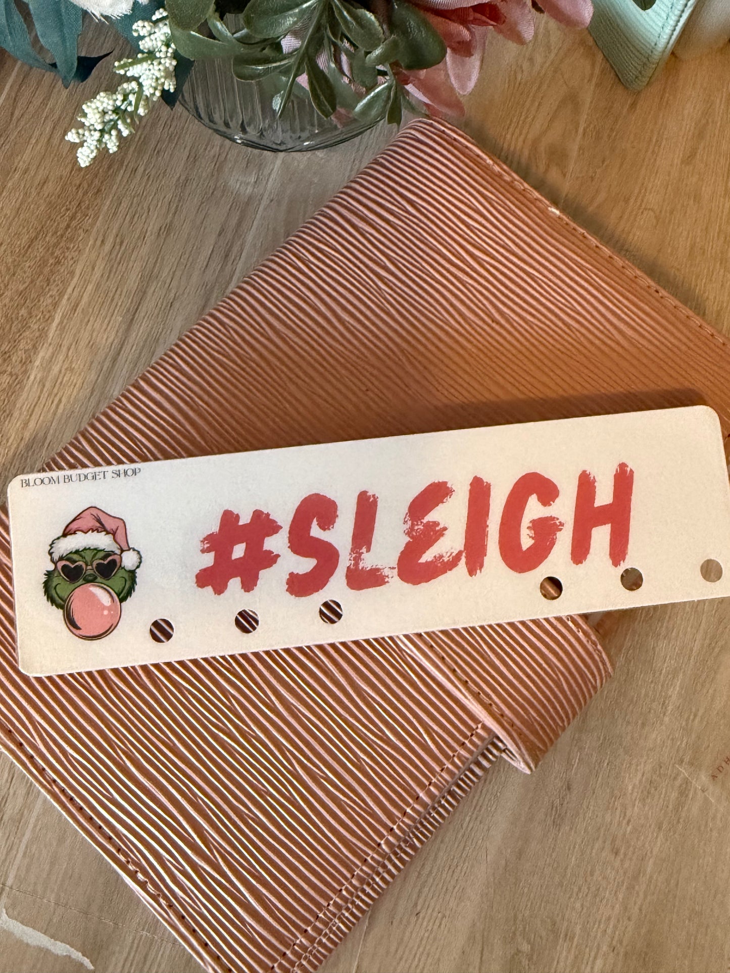 Sleigh Binder Bookmark