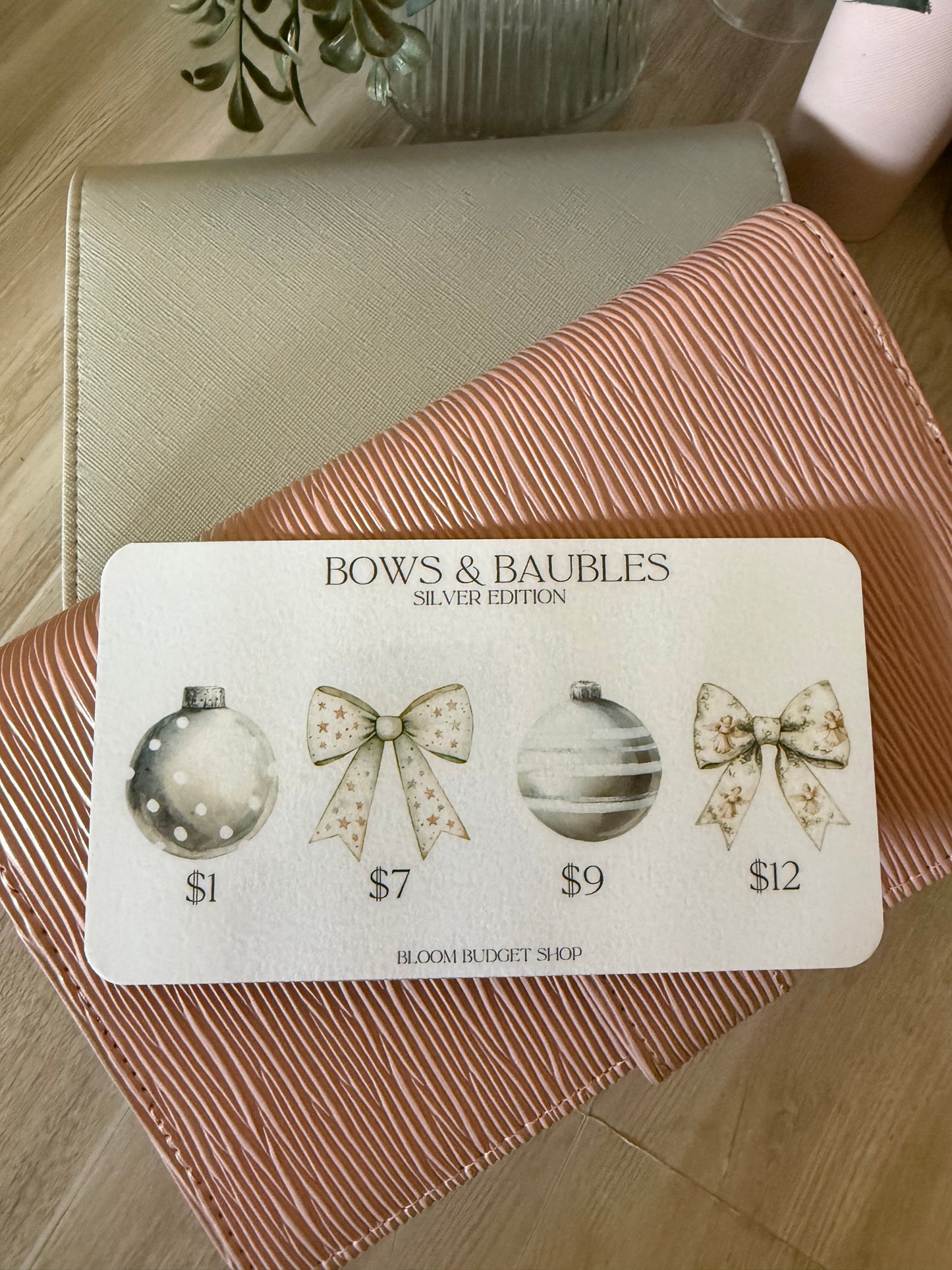 Bows & Baubles - Silver Edition