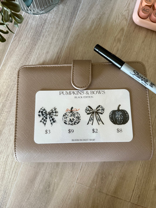 Pumpkins & Bows Black Edition