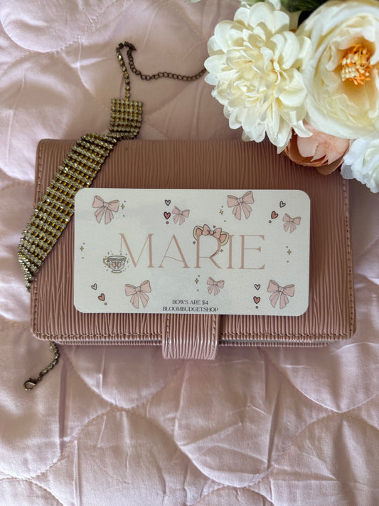 Marie Savings Challenge