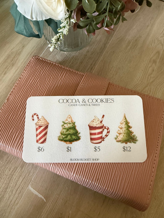 Cocoa & Cookies - Candy Canes & Trees