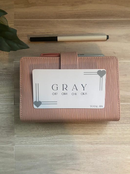 Color Saving Challenge - Gray