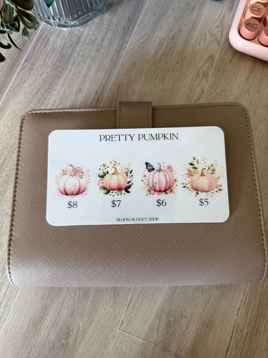 Pretty Pumpkin Savings Challenge