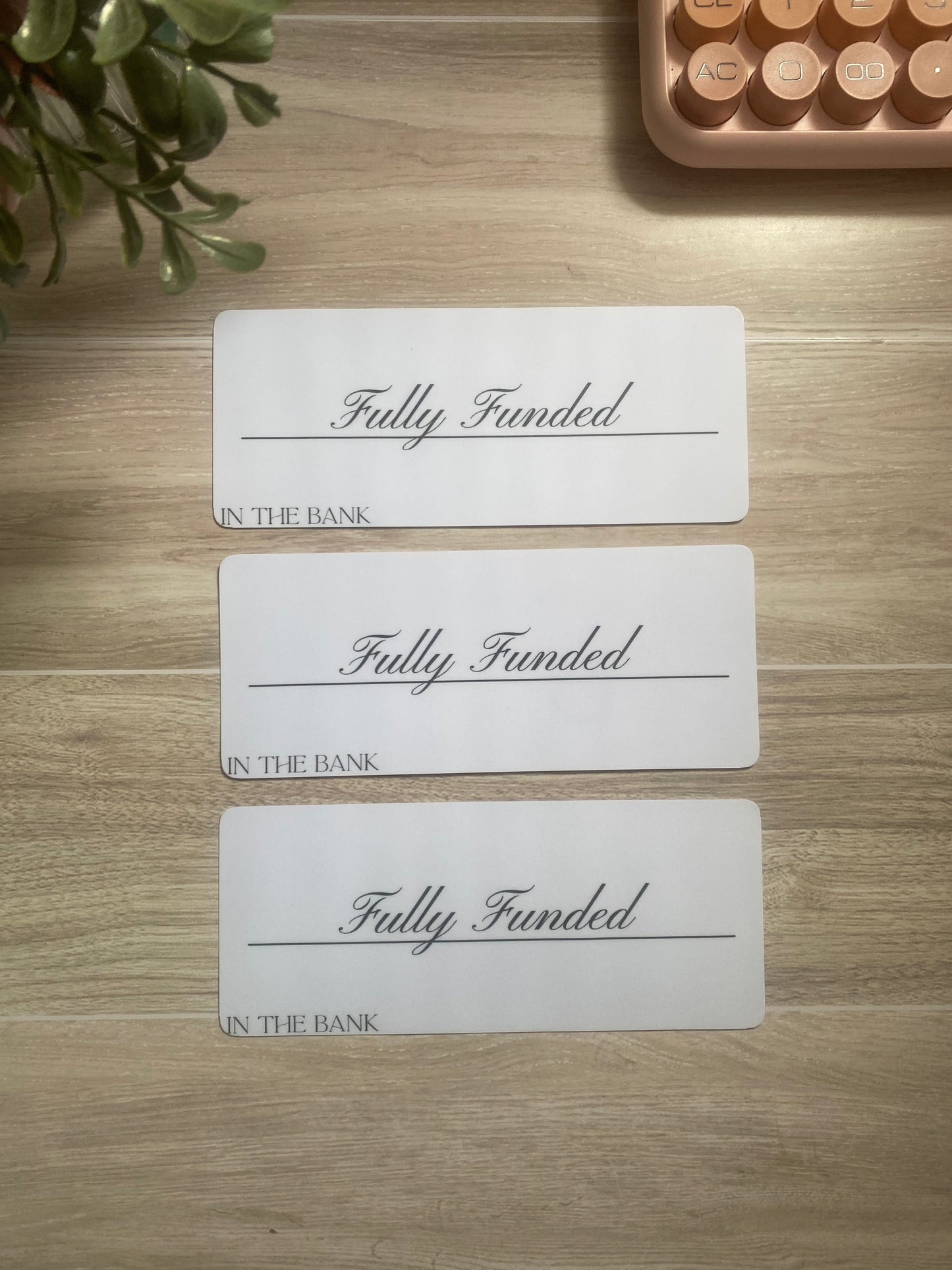 Placeholders - Set of 3