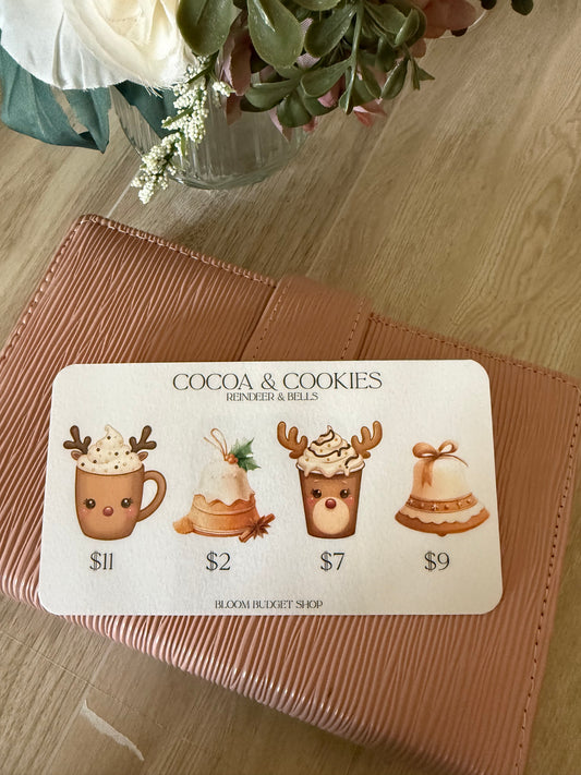 Cocoa & Cookies - Reindeer & Bells