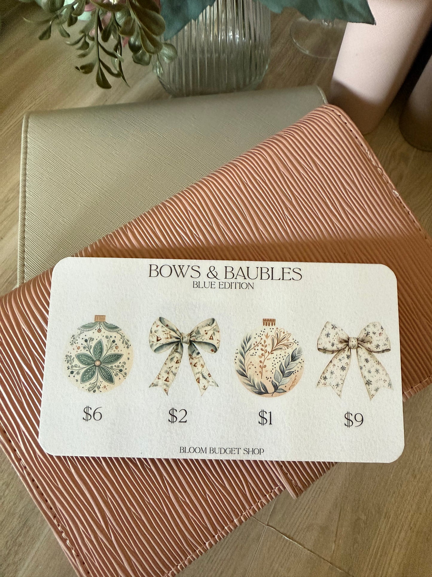 Bows & Baubles - Blue Edition