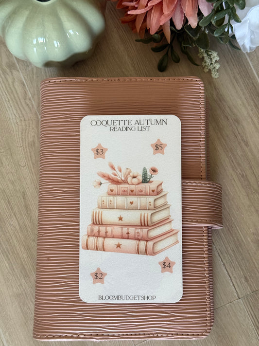 Coquette Autumn Reading Lists