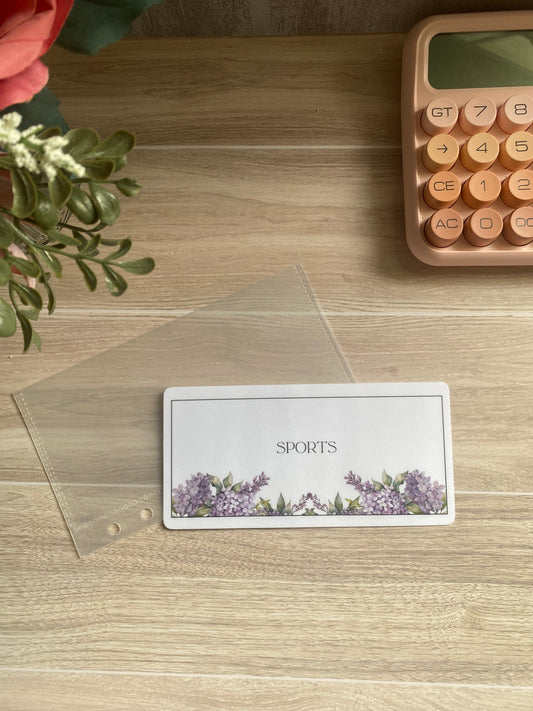 Sports Cash Envelope