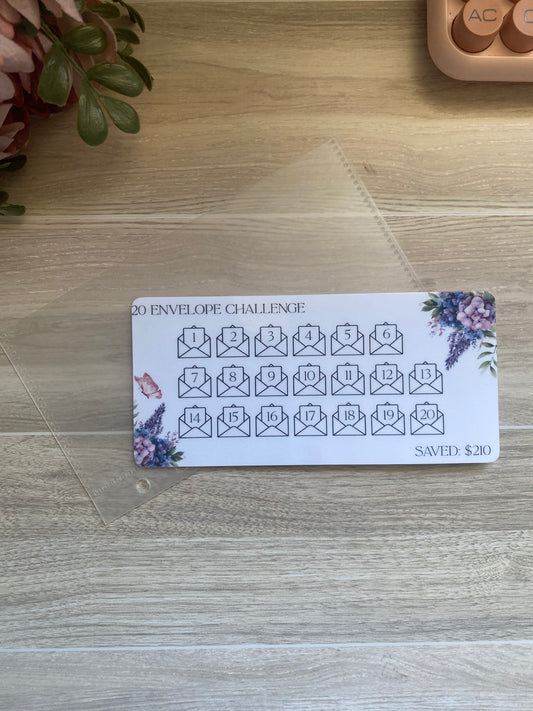 20 Envelope Savings Challenge