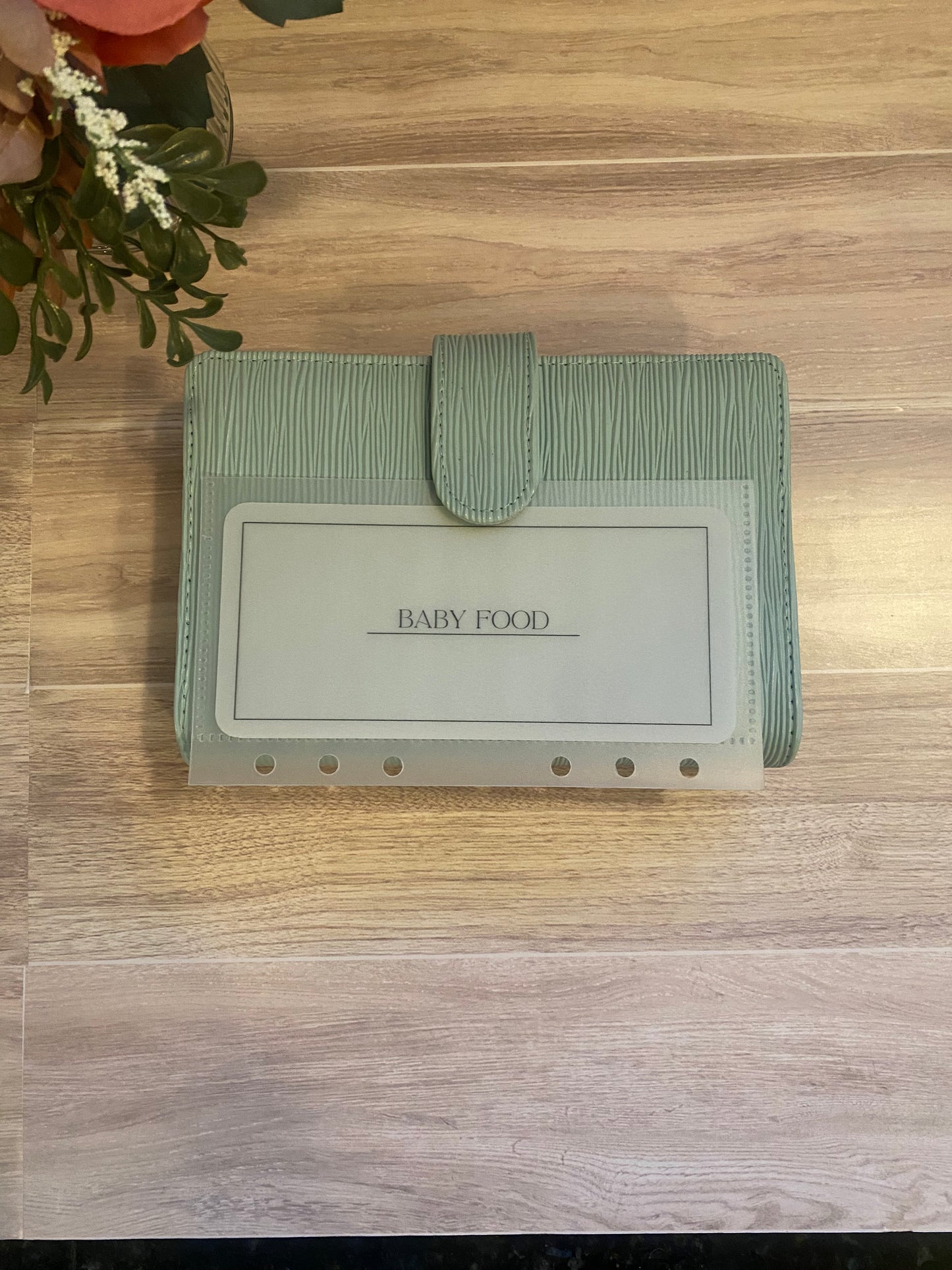Baby Food Cash Envelope