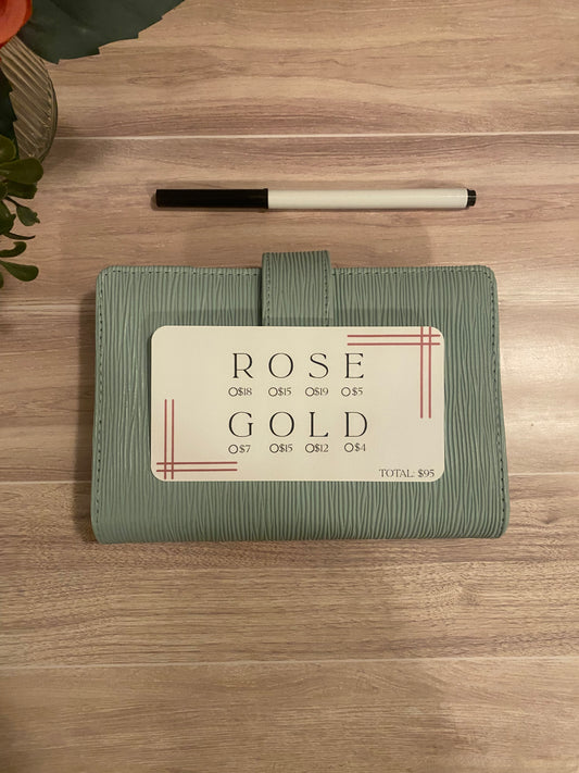 Color Saving Challenge - Rose Gold