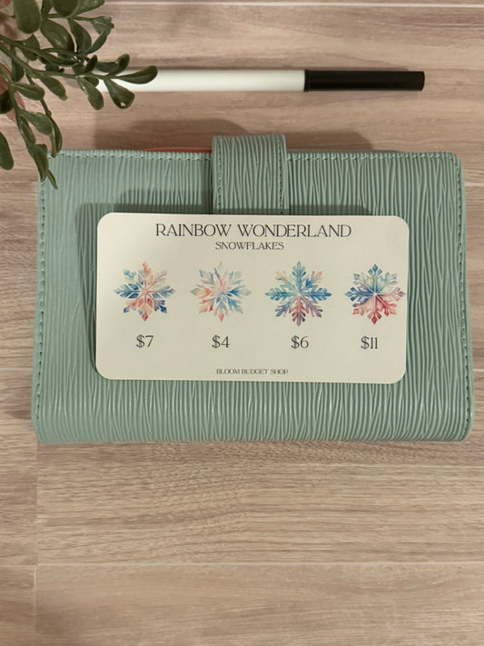 Rainbow Wonderland - Snowflakes Savings Challenge