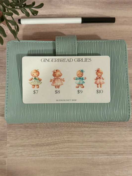 Gingerbread Girlies Savings Challenge