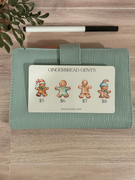 Gingerbread Gents Savings Challenge