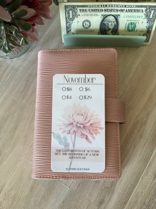 November Savings Challenge