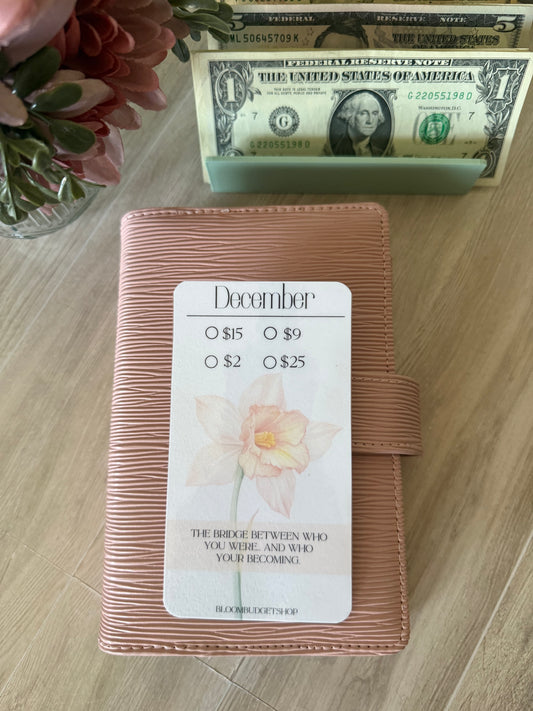December Savings Challenge