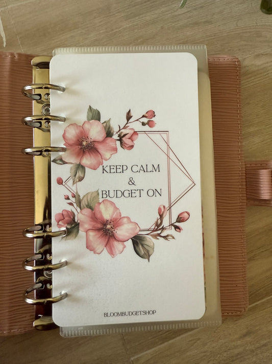 Keep Calm & Budget On Dashboard