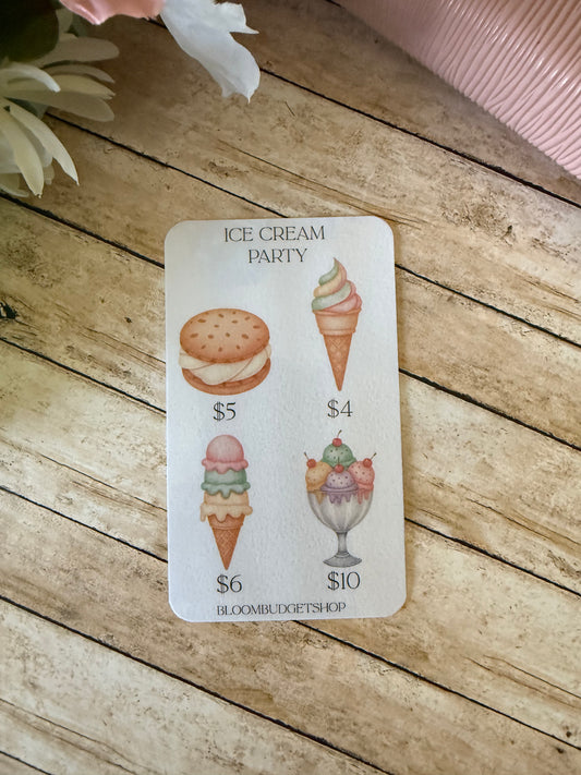Ice Cream Party