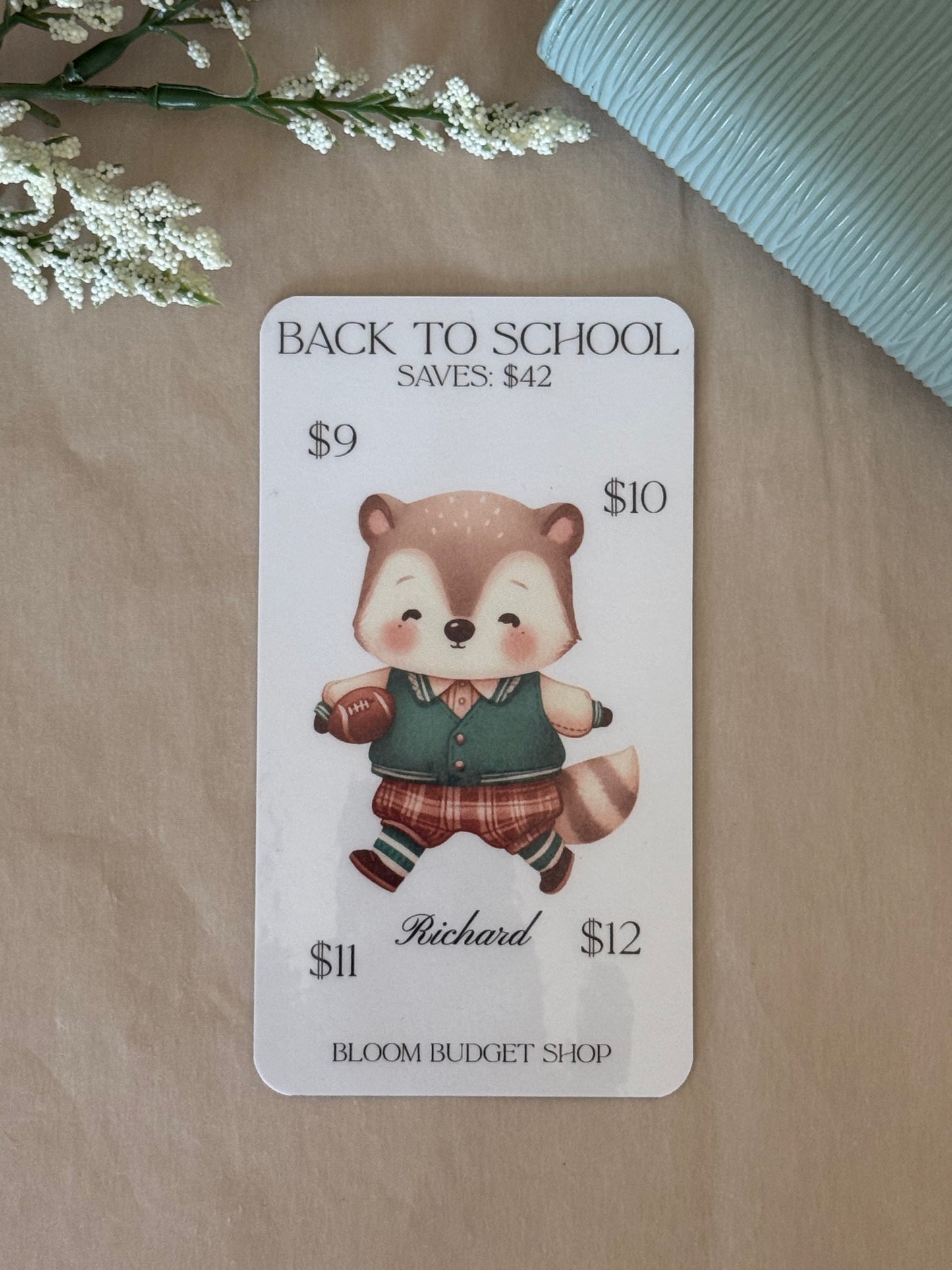 Back to School Savings Challenges