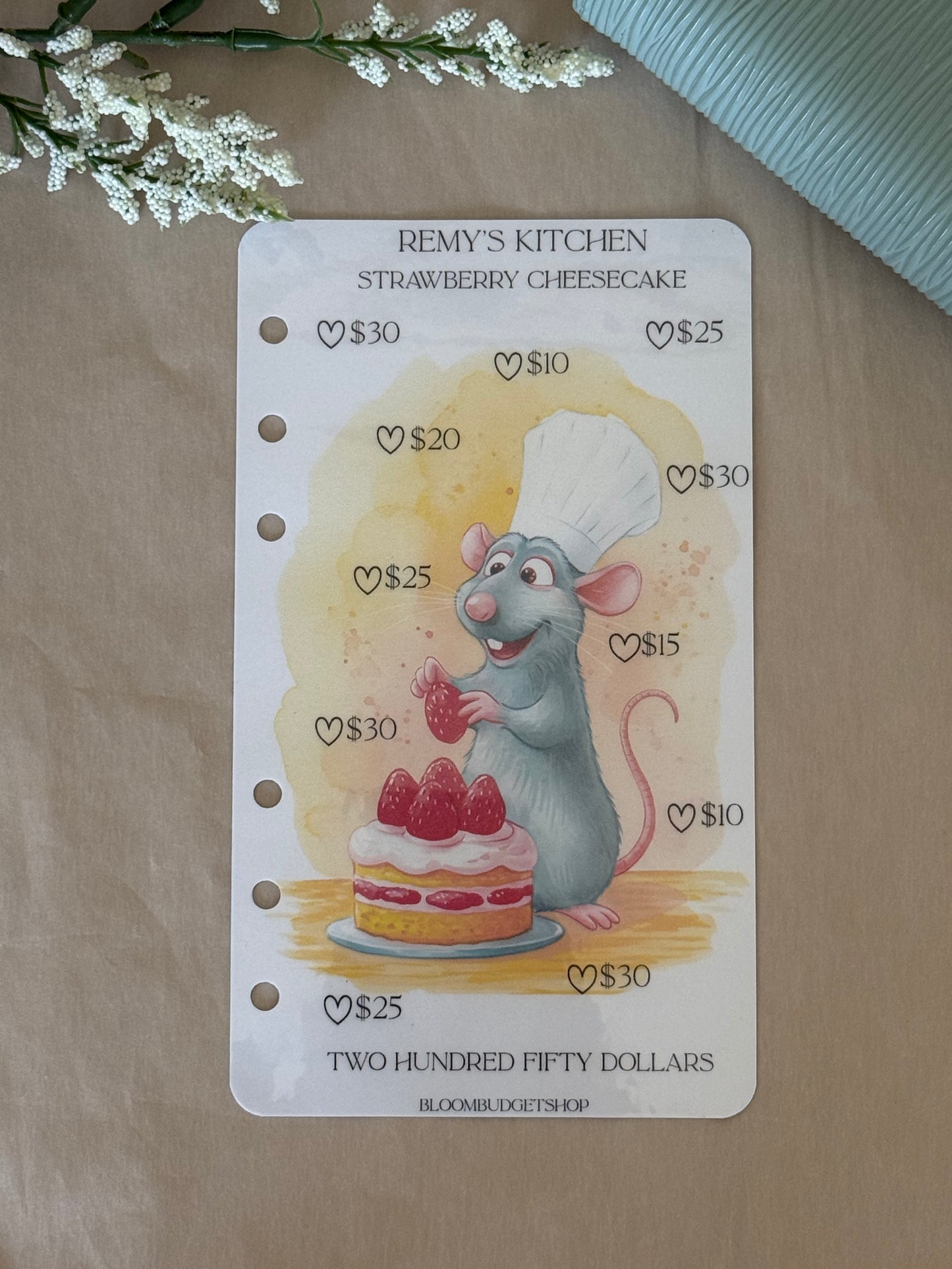 Remy's Kitchen - Savings Challenge