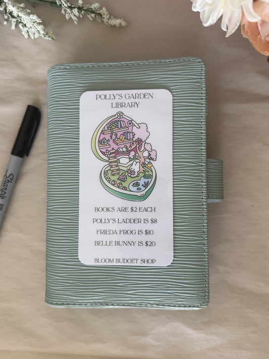 Polly's Garden Library Savings Challenge
